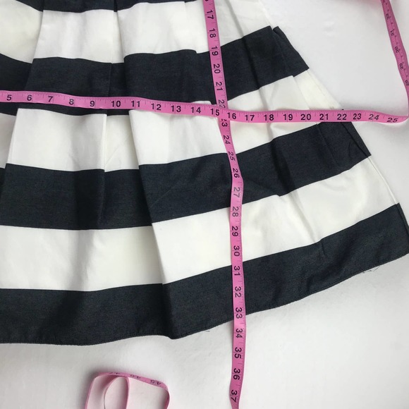 Gap Black & White Stripe Fit & Flare Dress Size 2 - Picture 10 of 10